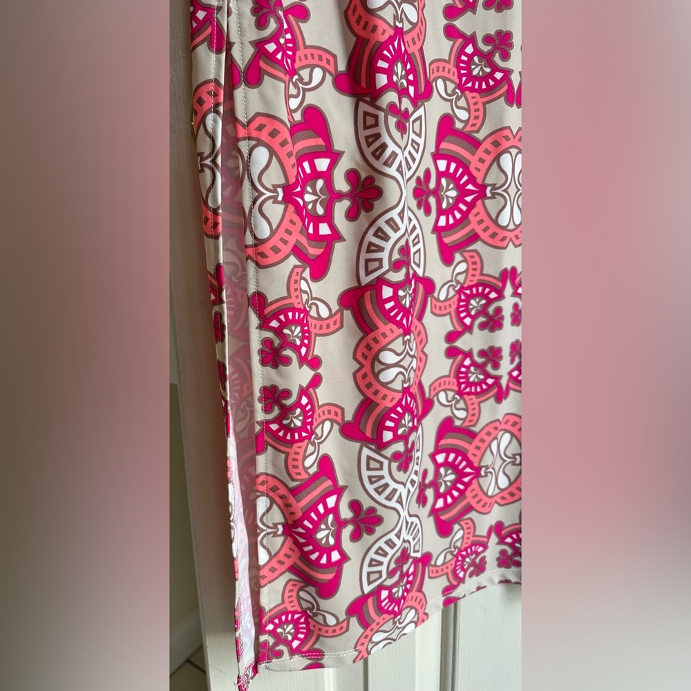 Aztec Print Maxi Skirt- Large - Picture 3 of 6